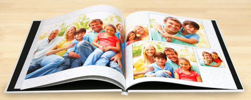 Create your own photo book with personalized photo hard cover