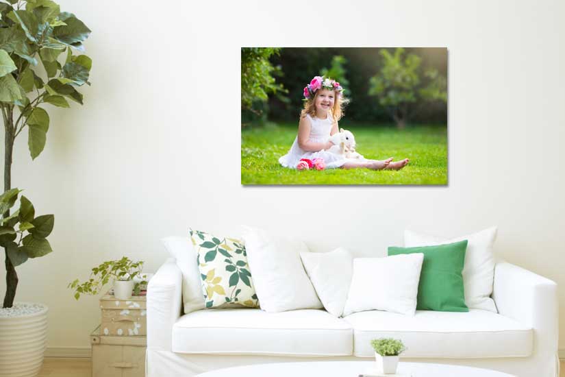Pictures on canvas always warms the heart of those you love