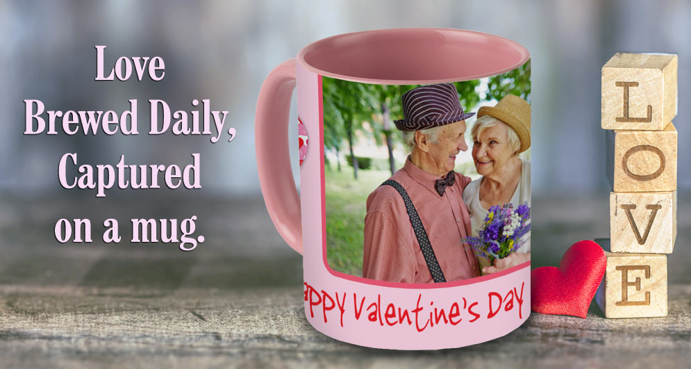 Create a personalized mug and give a gift that keeps on giving