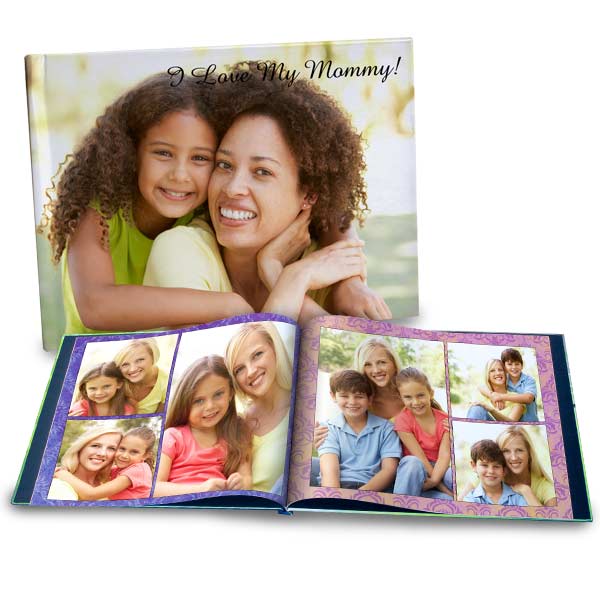 Create a memory book filled with photos of when mom was there for you