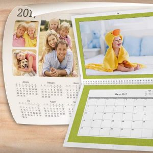 Create your own calendar using your photos