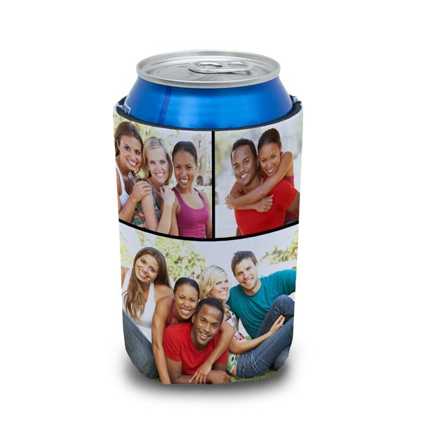 Personalize your own neoprene can cooler and drink your beverage in style