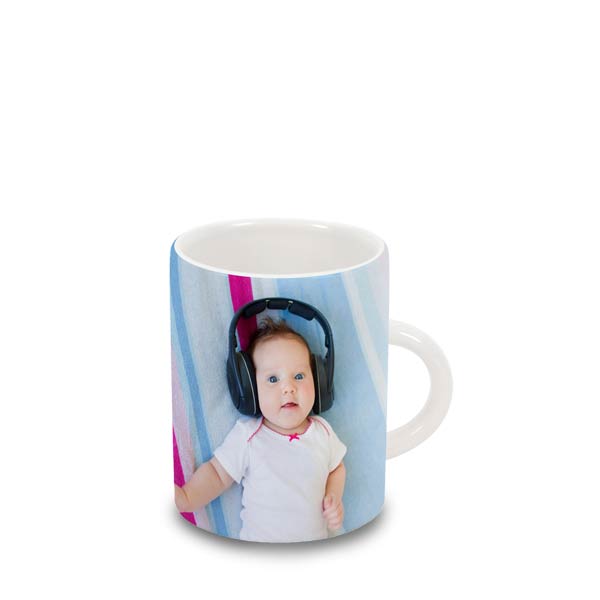 Cute mini photo mug for children or tea sets