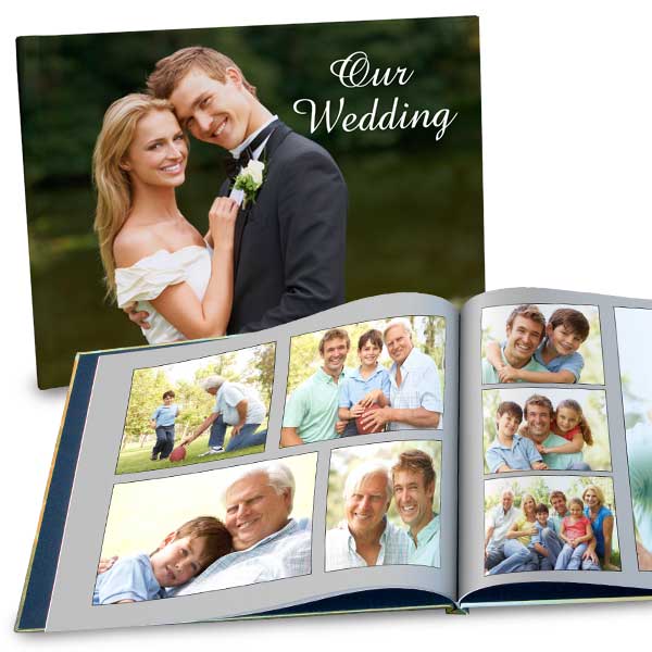 Create a custom coffee table book for your favorite photos with a large 11x14 hardcover book