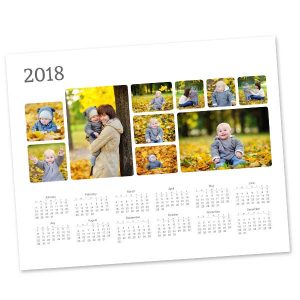 Create a personalized 8x10 photo calendar