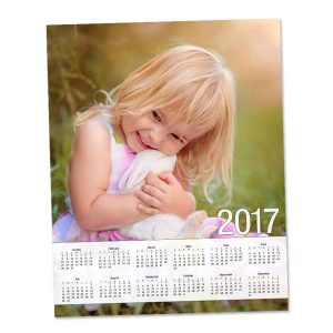 Year at a glance single page calendar