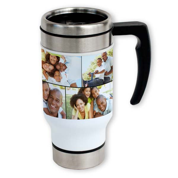Create your own photo travel mug to keep you company on your morning commute