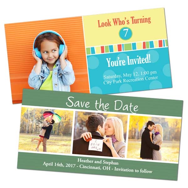 Create custom photo cards for any occasion with Print Shop Lab
