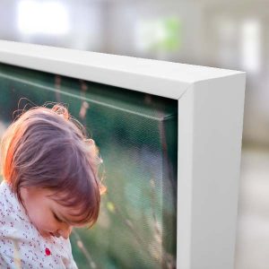 Show off a favorite photo in elegance with our canvas floating frame wall art.