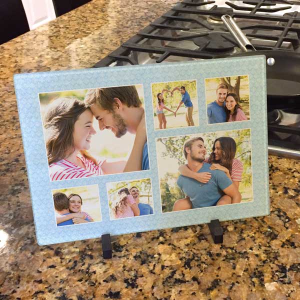 Personalized Glass Photo Cutting Board