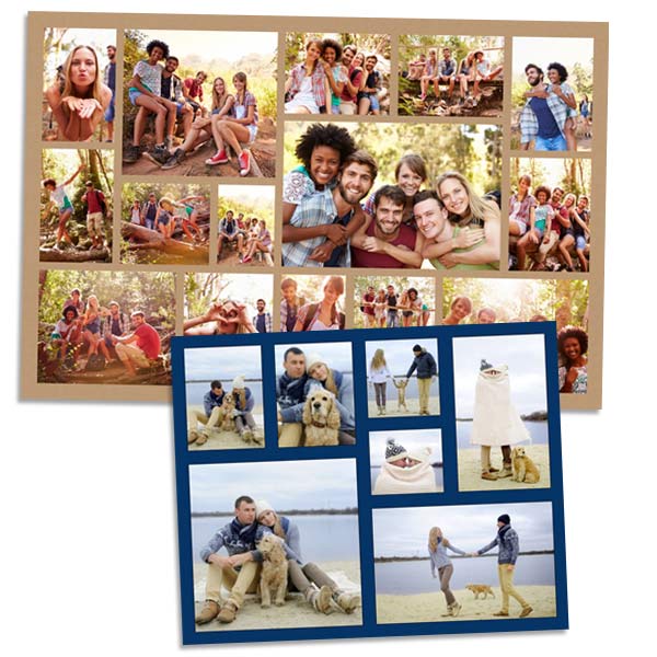 Create a photo collage of you and your friends or you and your significant other