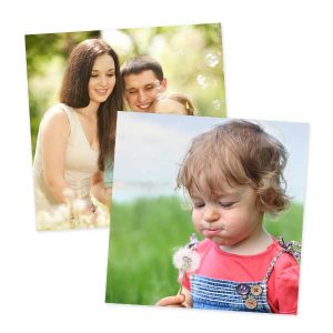 Create an 8 by 8 photo print enlargements with RitzPix 8x8 prints