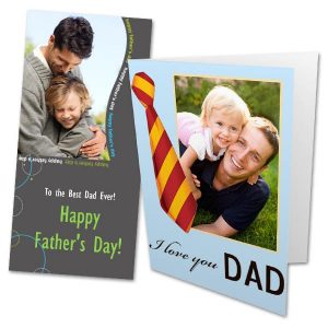 Create your own card just for Dad with RitzPix Personalized Fathers Day Cards