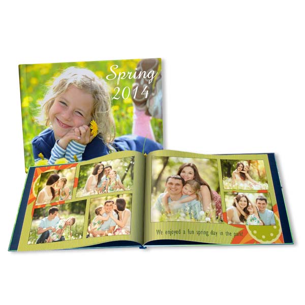 Celebrate spring and remember all your spring time photos in a personalized photo book by RitzPix