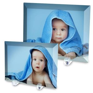 Print your photo on glass with RitzPix beveled glass prints