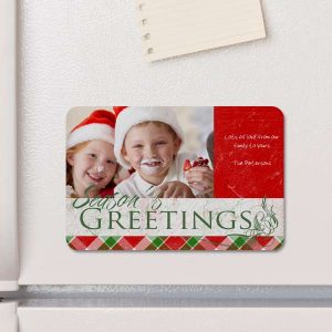 Add color and fun to your life with a custom photo magnet for your kitchen or office
