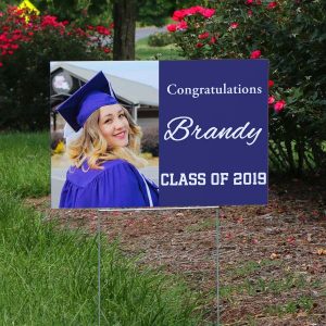 Create your own lawn sign and surprise your 2019 Graduate with the announcement