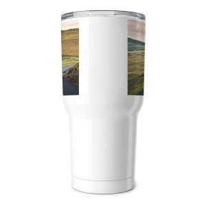 Warm your heart and body with a personalized 30oz insulated tumbler for hot or cold beverages.