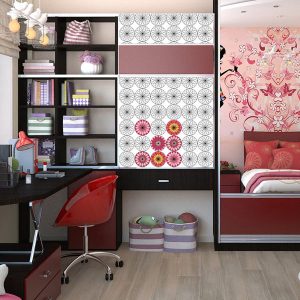 Coloring wallpaper is a great way to personalize your walls and decorate