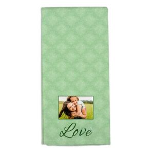 Add color and personality to your home and kitchen with photo personalized tea towels