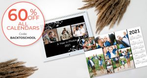 Prepare for back to school with a custom photo calendar of dates