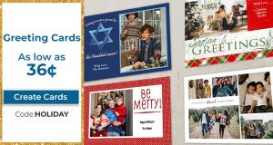 Order your custom holiday cards today and add your own photos and personalized text.