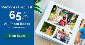 Save your memories in an album with personalized photo book filled with pictures and custom text