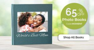 Print your Easter and Mothers Day Memories in a custom photo book currently on sale
