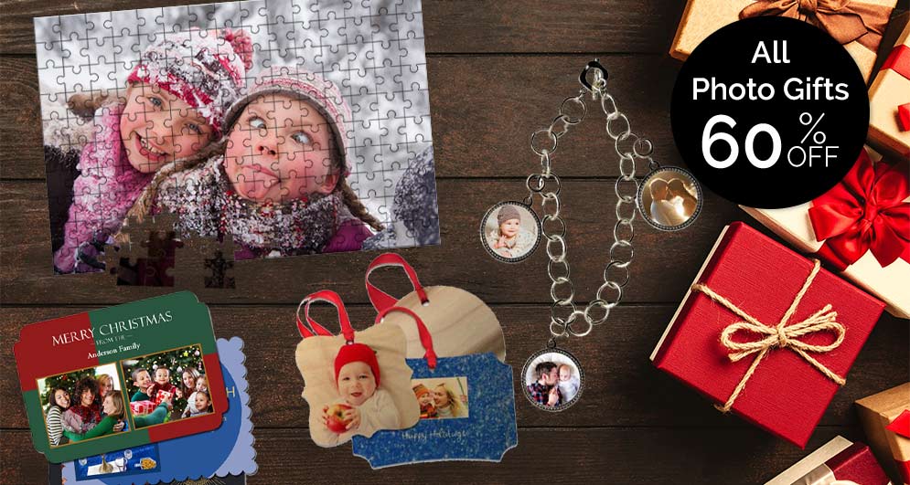 Create something special and give a personalized photo gift for the holiday