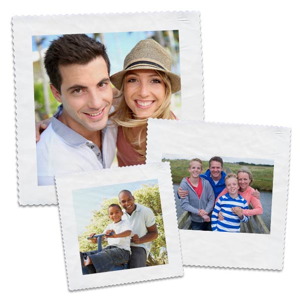 Full color printed photo squares for quilters to make their own photo quilts